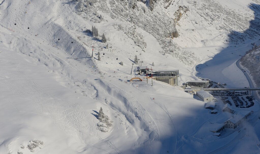 Flexenbahn valley station