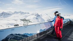 Viewing platform at Rüfikopf in Lech-Oberlech-Zürs