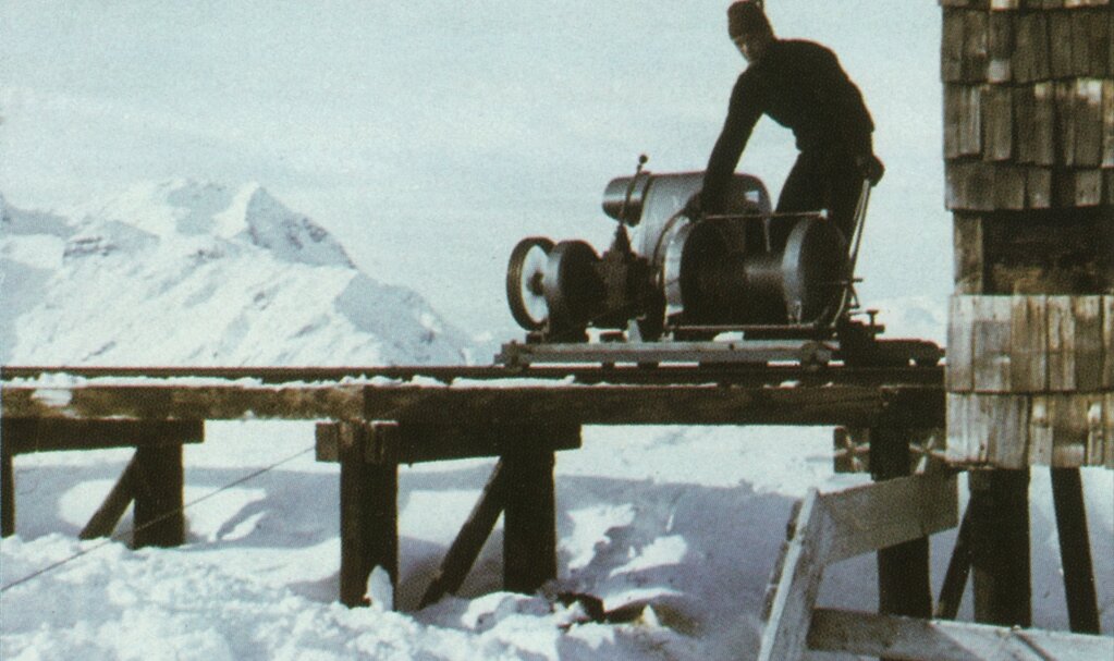 Langer Zug - Winde Hüttle, 60er Jahre