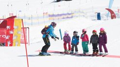 Ski school Lech in the childrens area