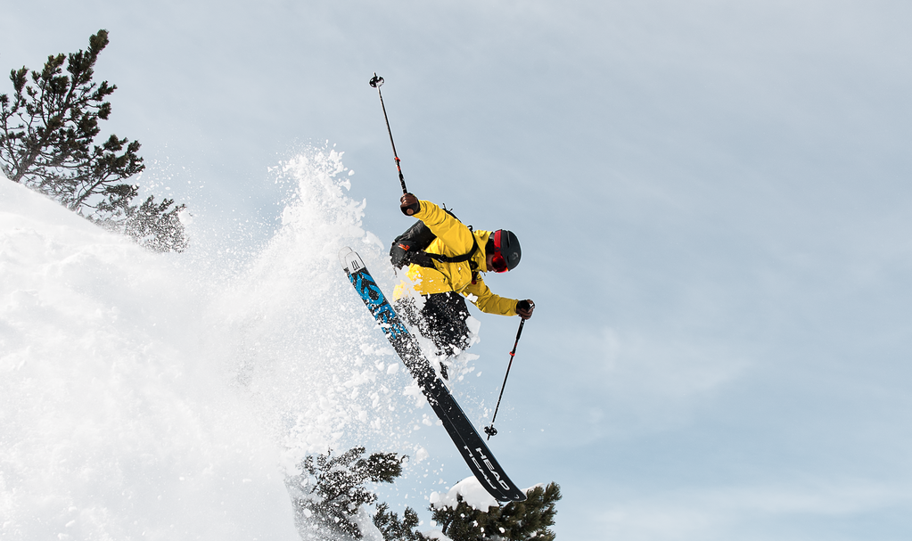 Freeriding on the Salober in the Warth-Schröcken region