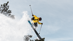Freeriding on the Salober in the Warth-Schröcken region
