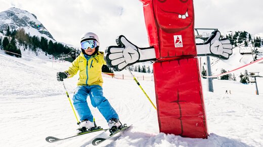 Funpark for kids in Warth-Schröcken