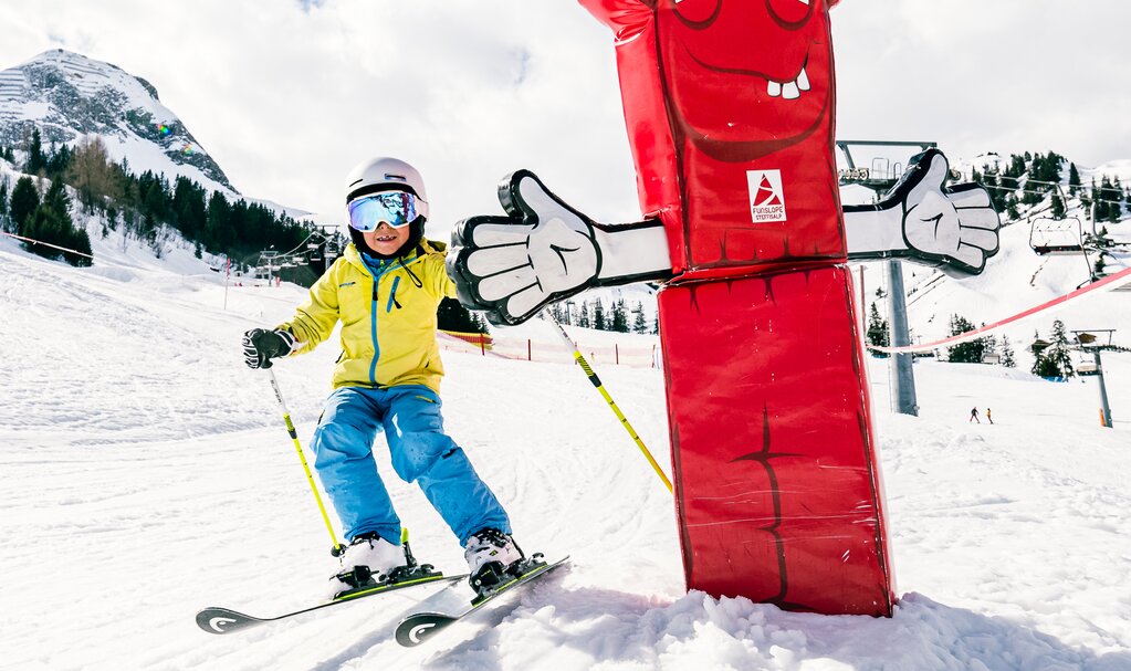 Funpark for kids in Warth-Schröcken