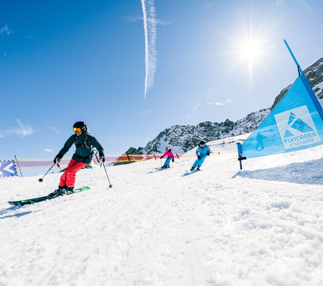 Funpark in the ski region Warth-Schröcken