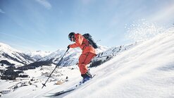 Downhill skiing in the Warth-Schröcken region