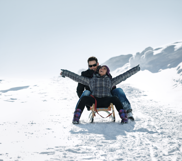 Tobogganing in the Ski Arlberg ski region